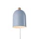 image 3 of Nordlux Gaston Indoor Wall Light Blue Metal Sensor E27 Adjustable Head - Plug In or Mains Powered , IP20 | Blue | Blue