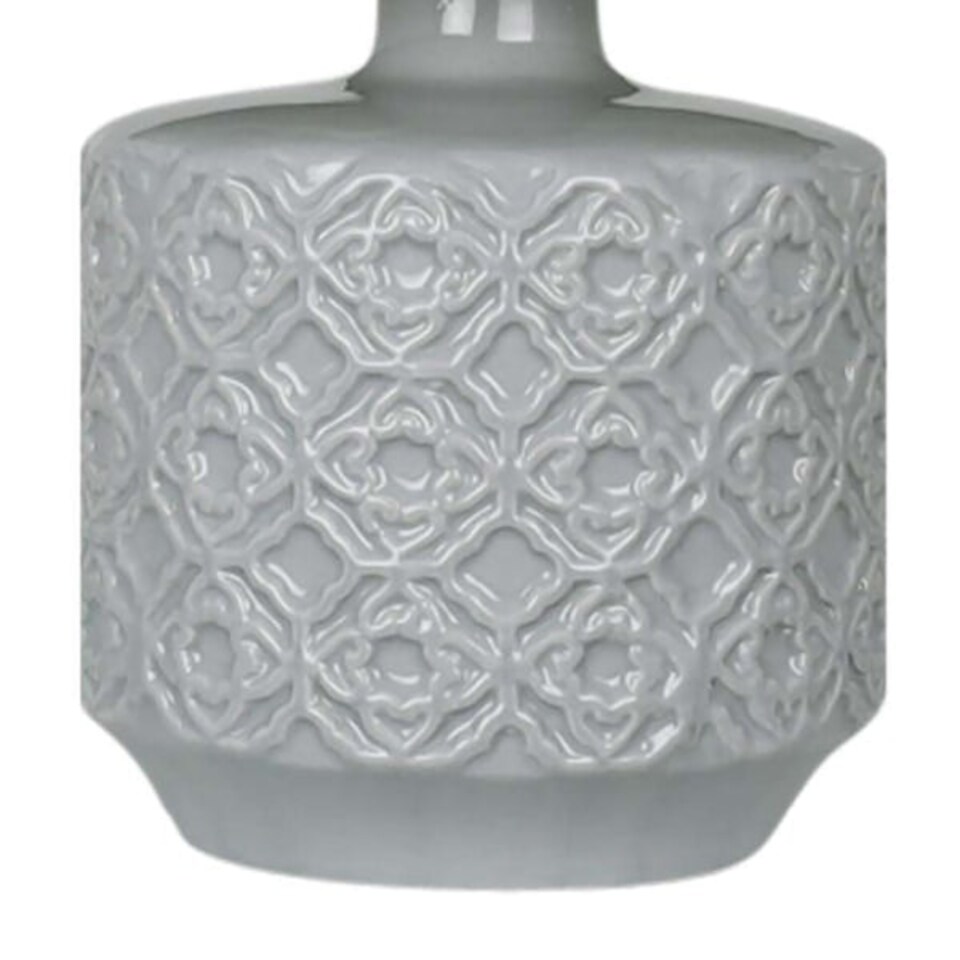 image 1 of Mara Grey Ceramic Table Lamp