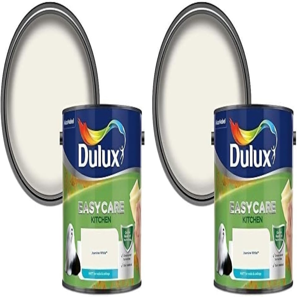 image 1 of Dulux Easycare Kitchen Matt 2.5L Jasmine White