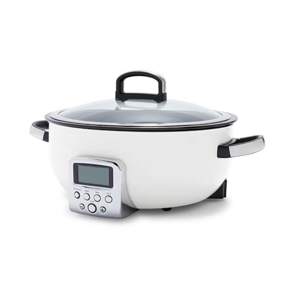 image 1 of GreenPan Non-Stick Multicooker 5.6L Cream