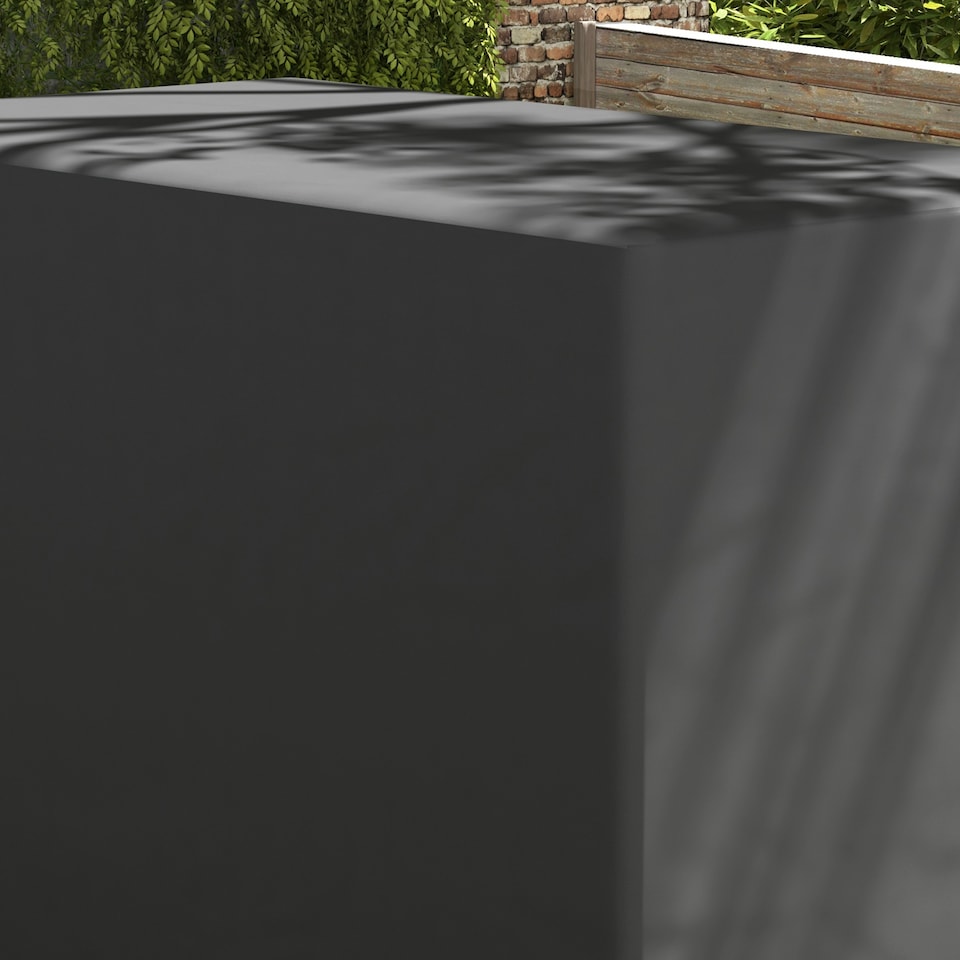 image 1 of Outsunny Large Outdoor Swing Chair Cover  Garden Furniture Protector | Grey | Dark Grey | 240cm x 133cm x 185cm