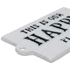image 2 of This Is Our Happy Place Sign Plaque Cast Iron Garden House Home Wall Door