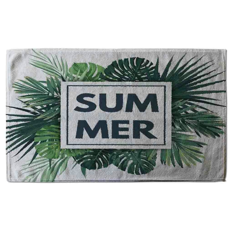 image 1 of Botanical Summer (Kitchen Towel)