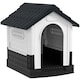 image 1 of PawHut Dog Kennel for Outside, for XS Dogs, 64.5 x 57 x 66cm, Grey