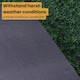 image 4 of NOVECRAFTO Polyester Shed Roofing Felt – Heavy-Duty Weatherproof Roof Felt Roll for Summerhouses, Sheds & Kennels – Premium Long-Life Roof Covering Black | 8m x 1m