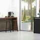 image 6 of HOMCOM Bar Stools Set of 2 Counter Height Bar Stools for Dining Room Kitchen