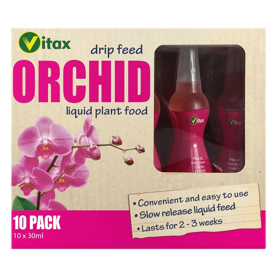 image 1 of Vitax Orchid Drip Feed Mini Bottles (10 Pack)