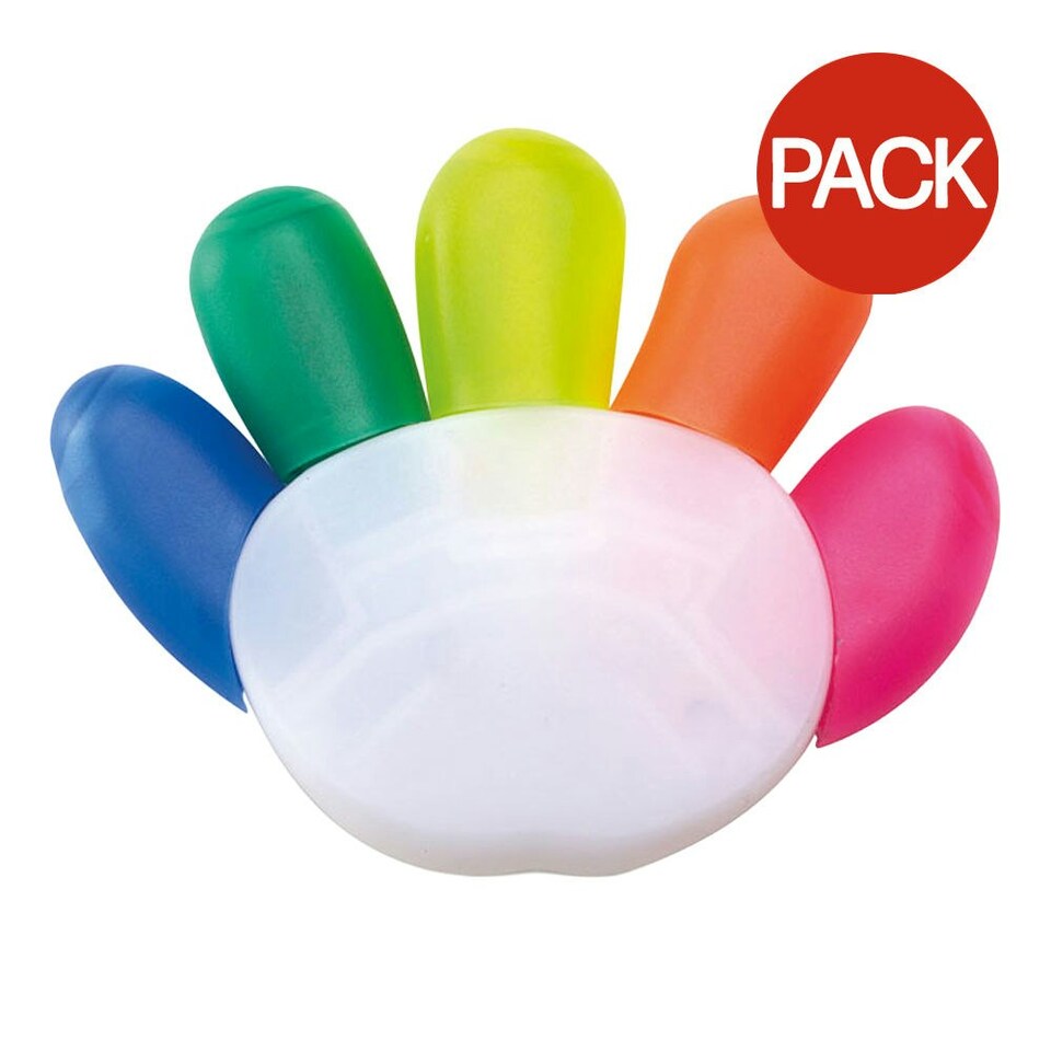 image 1 of MidOcean Colore Highlighter (Pack of 5) - Multicoloured - One Size