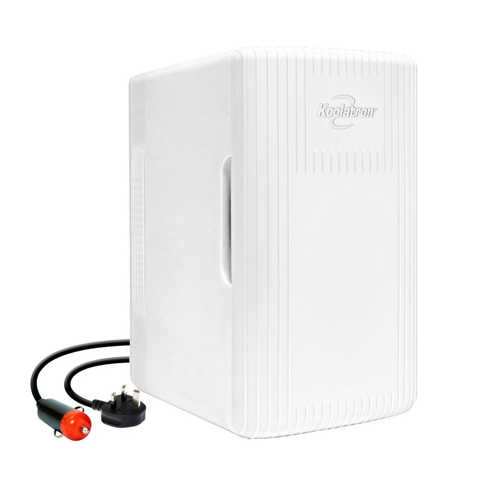 image 1 of Koolatron 6L/8 Can Portable Mini Fridge | AC/DC Cooler & Warmer | White