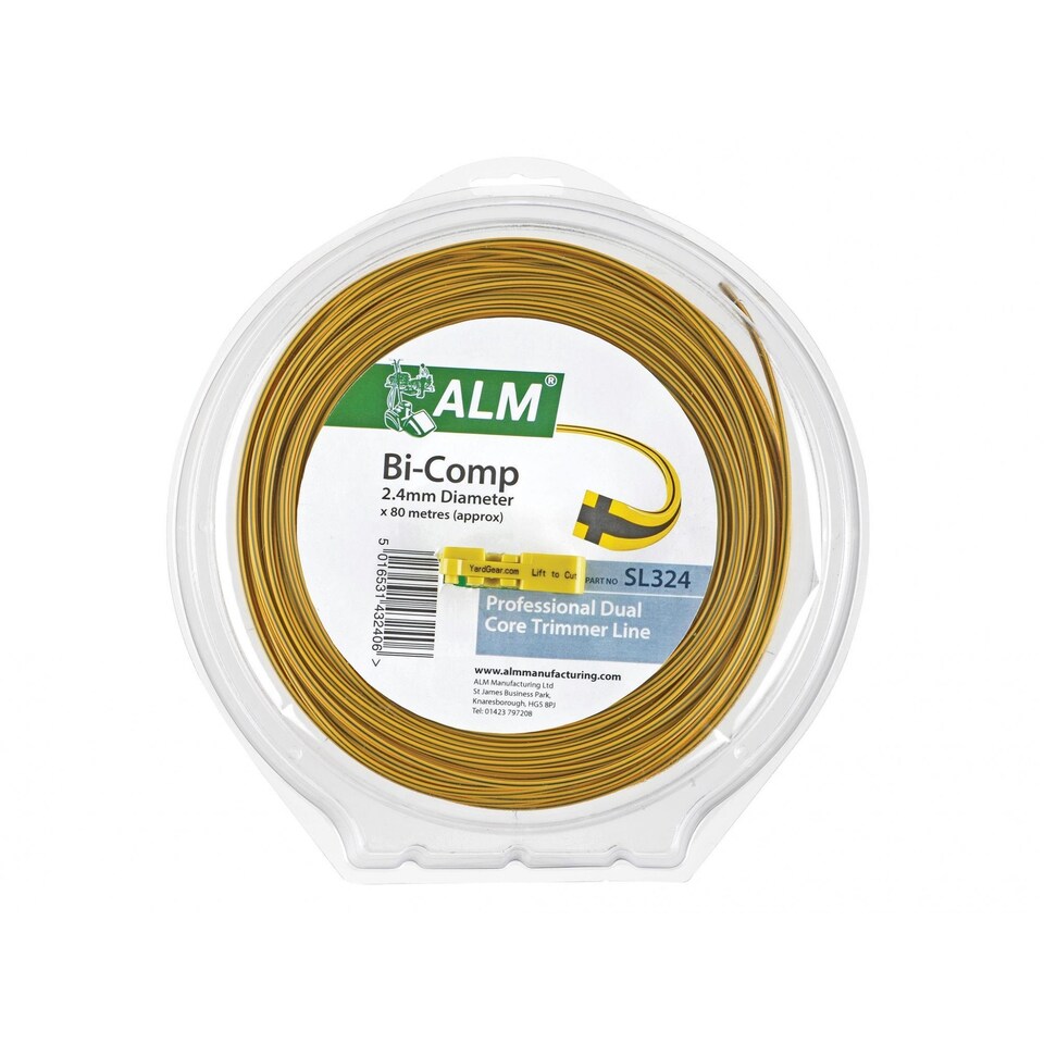 image 1 of Alm Manufacturing Sl324 Bi-component Line 80m X 2.4mm | Multi | Multi Colour | One Size | 1