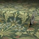image 4 of Tulip Trellis Wallpaper in Bottle Green | Green | Bottle Green