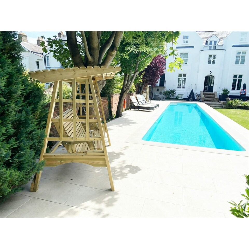 image 1 of Heavy Duty Garden Swing - 3 Seater