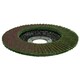 image 5 of 10 x Flap Discs 80 Grit Angle Grinder 4.5" (115mm) Flat Sanding Grinding TE232