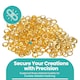 image 2 of 14mm Brass Eyelets with Washers for Arts & DIY Projects - 50 Pcs
