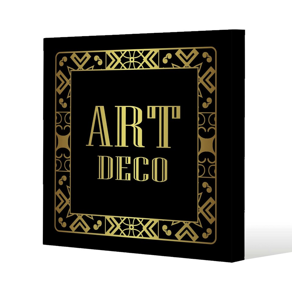 image 1 of Art Deco (Canvas Print) 114 x 114 x 4cm