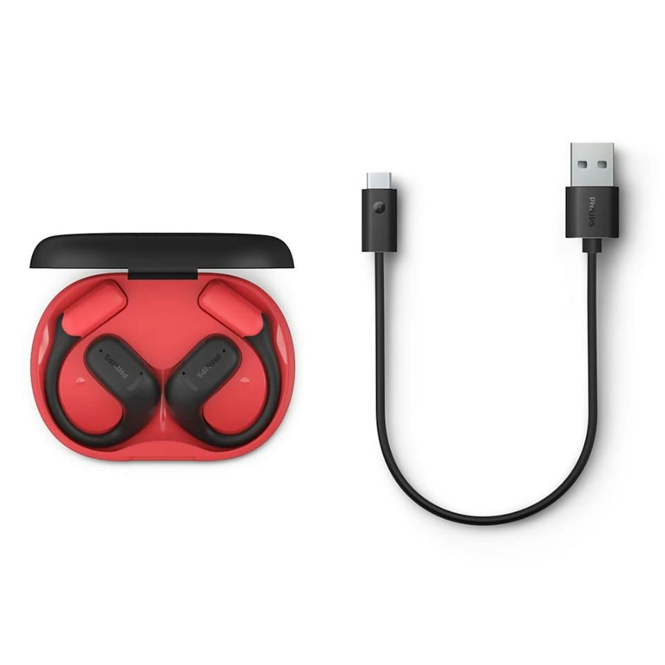 image 1 of Philips TAA6709 Air Conduction Open-ear True Wireless Sports Headphones Black