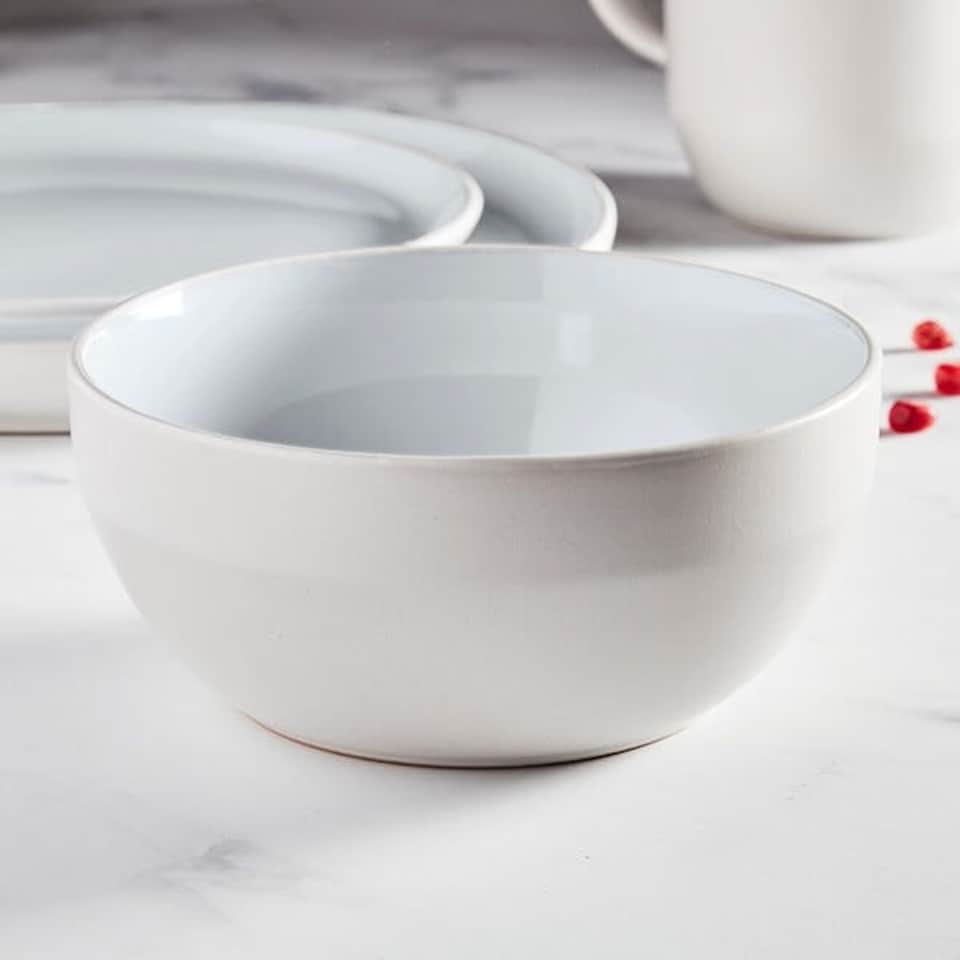 image 1 of Barbary & Oak Oslo 16 Piece Dinnerware Set Grey