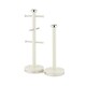 image 1 of GEEPAS Mug Tree and Towel Pole Set | Cream