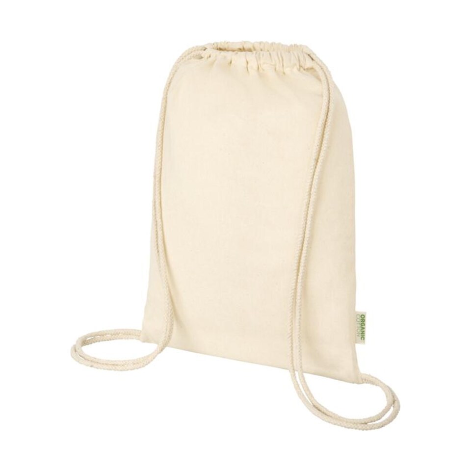 image 1 of Floso Odisha Organic Cotton Drawstring Bag | Multi | Natural | One Size | 1