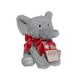 image 1 of Good Boy Elephant Plush Dog Toy - Grey/Red - One Size