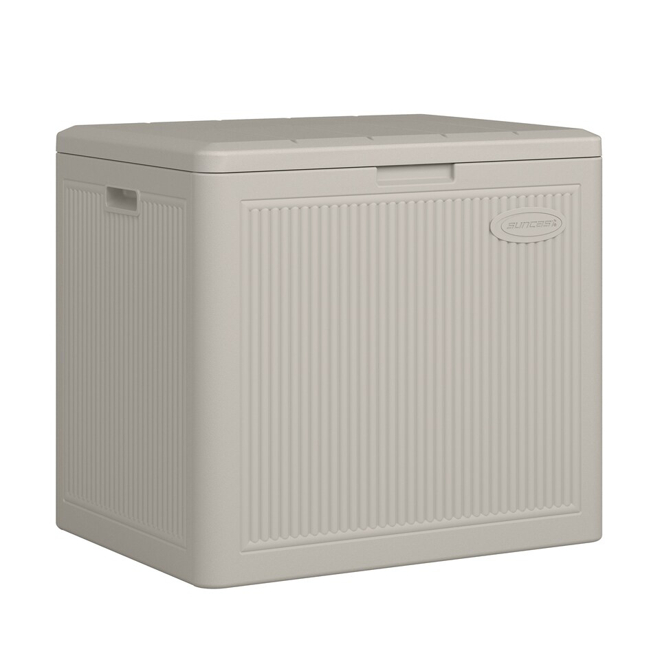 image 1 of Suncast New York 83L Storage Box - French Grey Grey