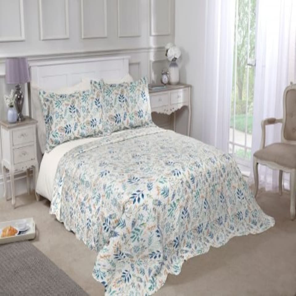image 1 of Elanor Bedspread Single Bed Multi Multi | Multi