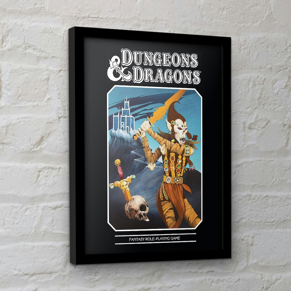 image 1 of Dungeons & Dragons (Fantasy Role-Playing Game) Framed 30x40cm Print