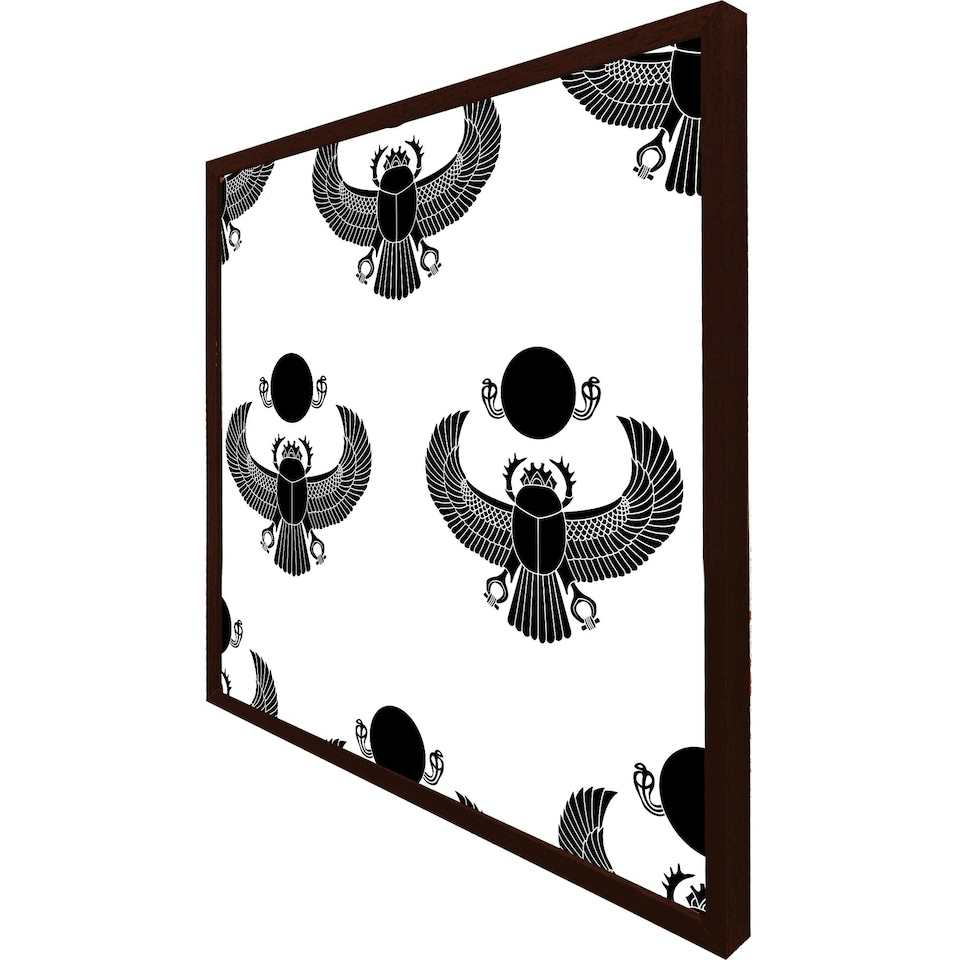 image 1 of Scarab silhouette (Picture Frame) Black | S