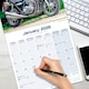 image 5 of 70's Superbikes 2026 Calendar | Square Wall Calendar | Motorcycle Gift | Plastic Free Packaging | by Avonside Publishing