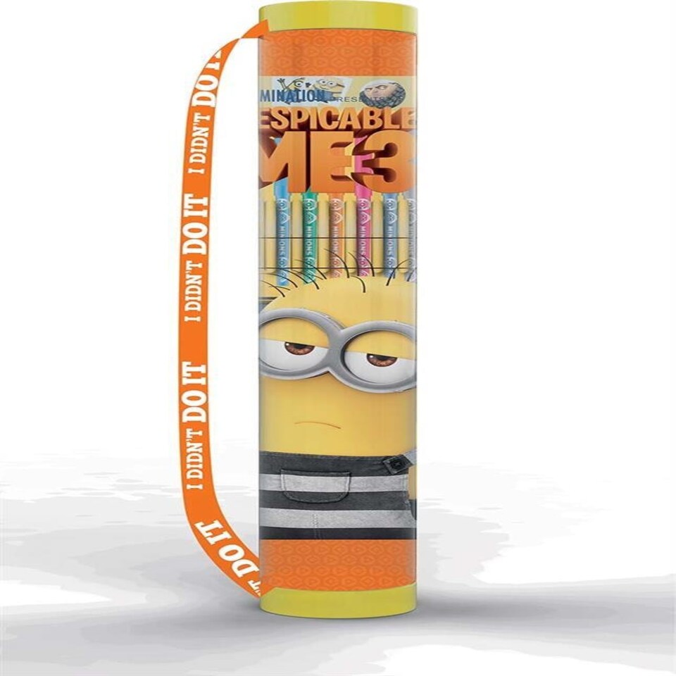 image 1 of Despicable Me 3 Act Sticker Tube