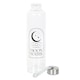image 2 of Something Different Crescent Moon Glass Water Bottle - Clear/Black - One Size