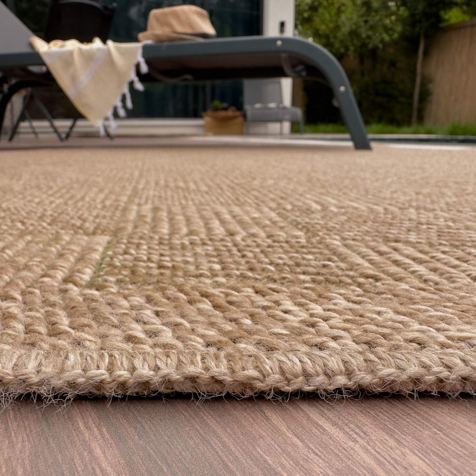 image 1 of The Rugs Nature Collection Diamond Design Outdoor Rugs  Garden Patio | 5300