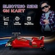 image 6 of HOMCOM 12V Electric Go Kart for Kids with Music, LED Lights, Red