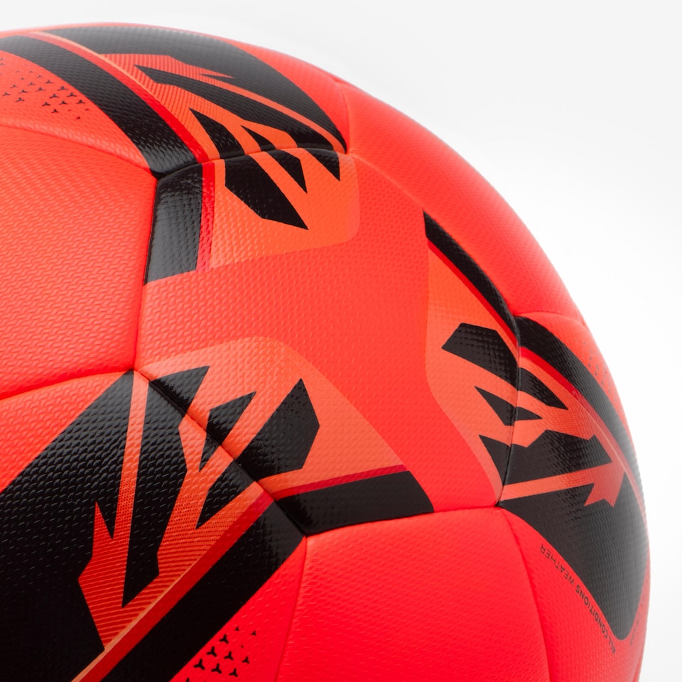 image 1 of Decathlon Size 5 FIFA Basic Football Club Hybrid - Red/Snow and Fog
