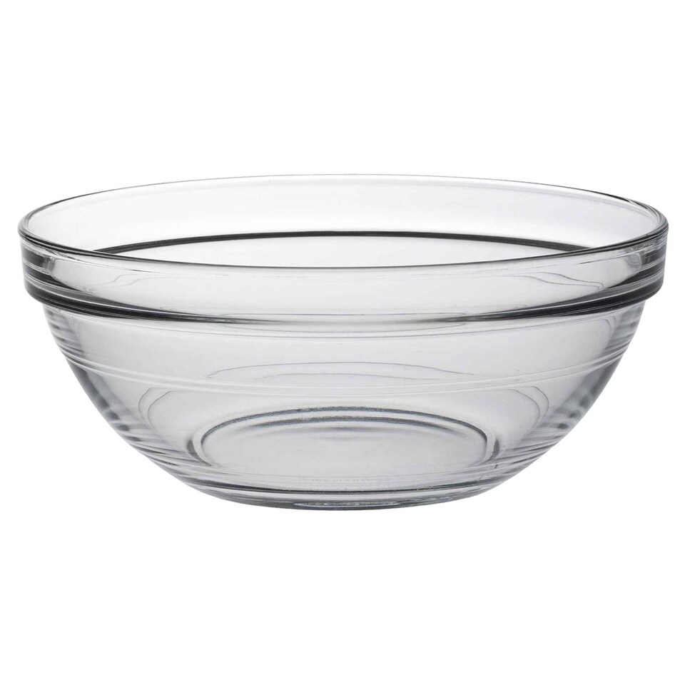 image 1 of Duralex Lys Stacking Glass Cooking / Ingredients / Food Bowl - 17cm | Clear | Clear
