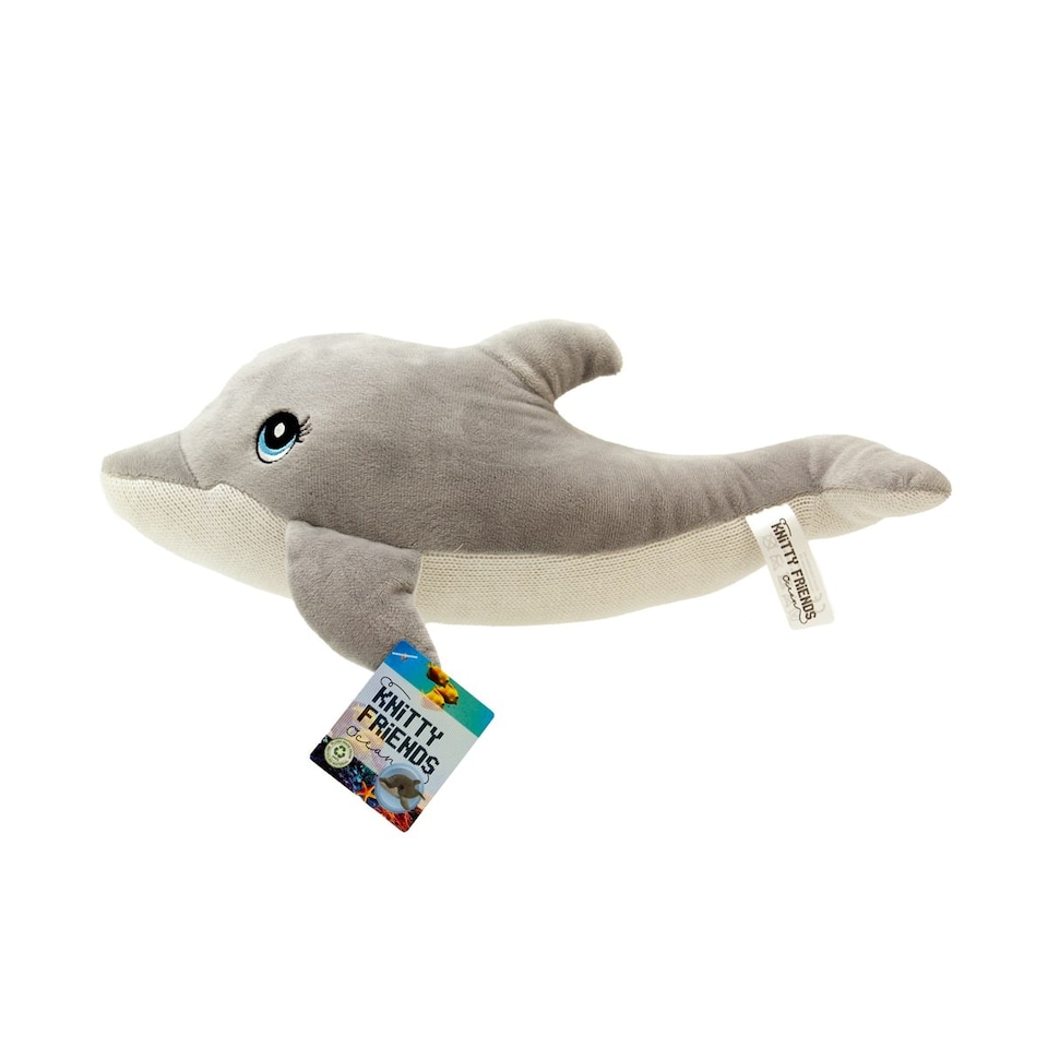 image 1 of Dave The Dolphin Knitty Friends Ocean Collection
