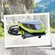 image 5 of PawHut Pet Bicycle Trailer Water Resistant Carrier 3 Wheels Push Pull Brake