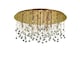 image 2 of Moonlight  15 Light Extra Large Semi Flush Ceiling Pendant Gold, G9