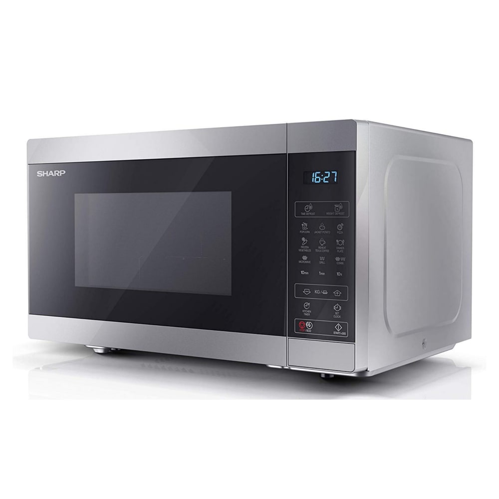 Sharp 28L 900W Microwave with 1100W Grill - Silver