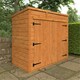 image 1 of 6 x 3 (1.83m x 0.9m) Wooden Tongue and Groove PENT Bike Shed (12mm Tongue and Groove Floor and PENT Roof) (6ft x 3ft) (6x3)