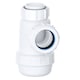 image 5 of SPARES2GO Waste Bottle Trap 38mm Shallow Bathroom Kitchen Sink Basin Bidet Urinal Seal (32mm 1.25")