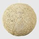 image 2 of ValueLights Bjorn Small Rattan Wicker Cream Ceiling Pendant Shade Cream