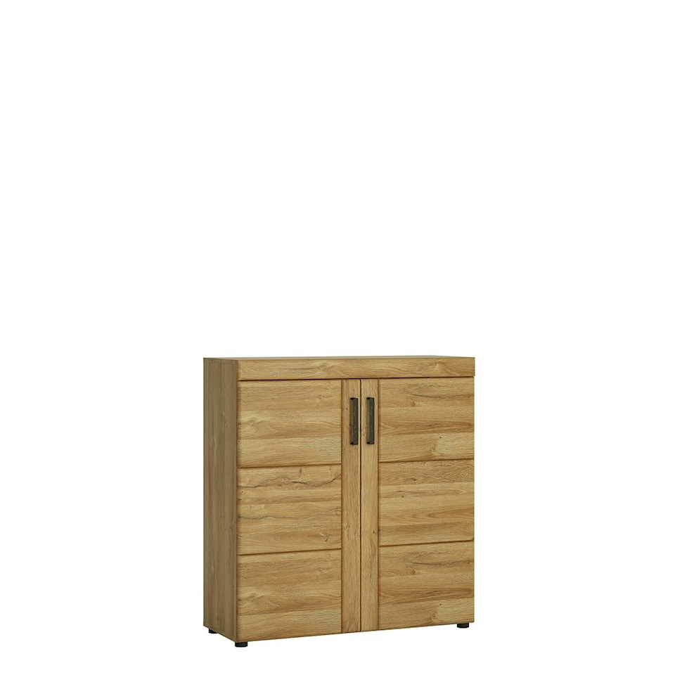 image 1 of Cortina 2 Door Shoe Cabinet in Grandson Oak