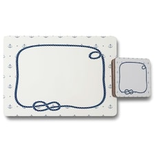 Rope Doodle (Placemat & Coaster Set)