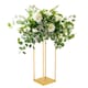 image 2 of Living and Home Metal Flower Stand for Wedding, 25x25x60cm, Gold