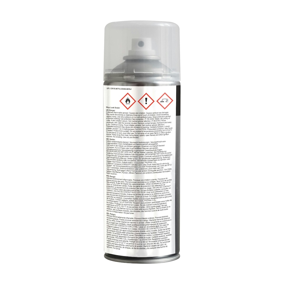 image 1 of Jenolite Stop Leak Waterproof Sealer Spray - Clear - 400ml