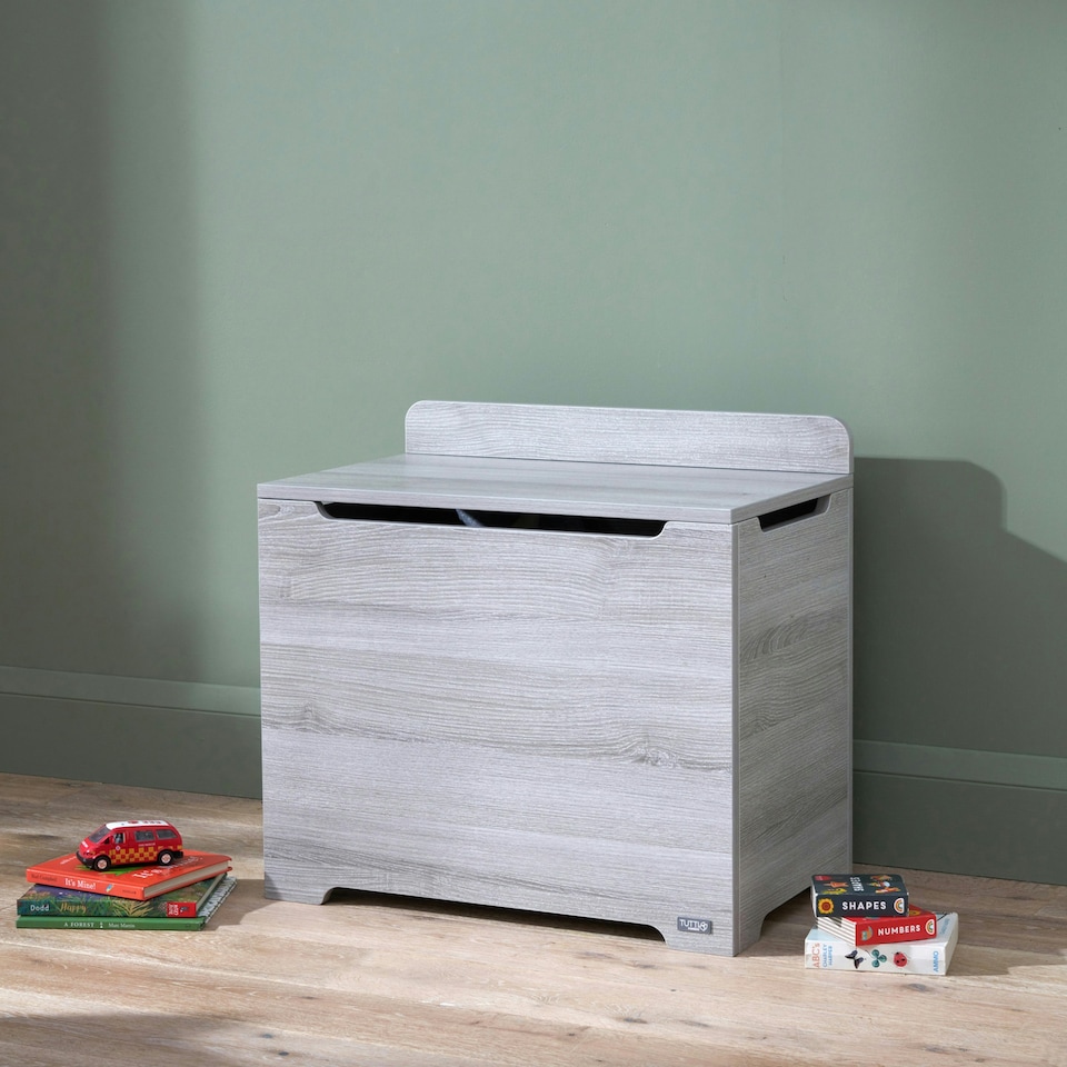image 1 of Tutti Bambini Toy Box - Grey Ash