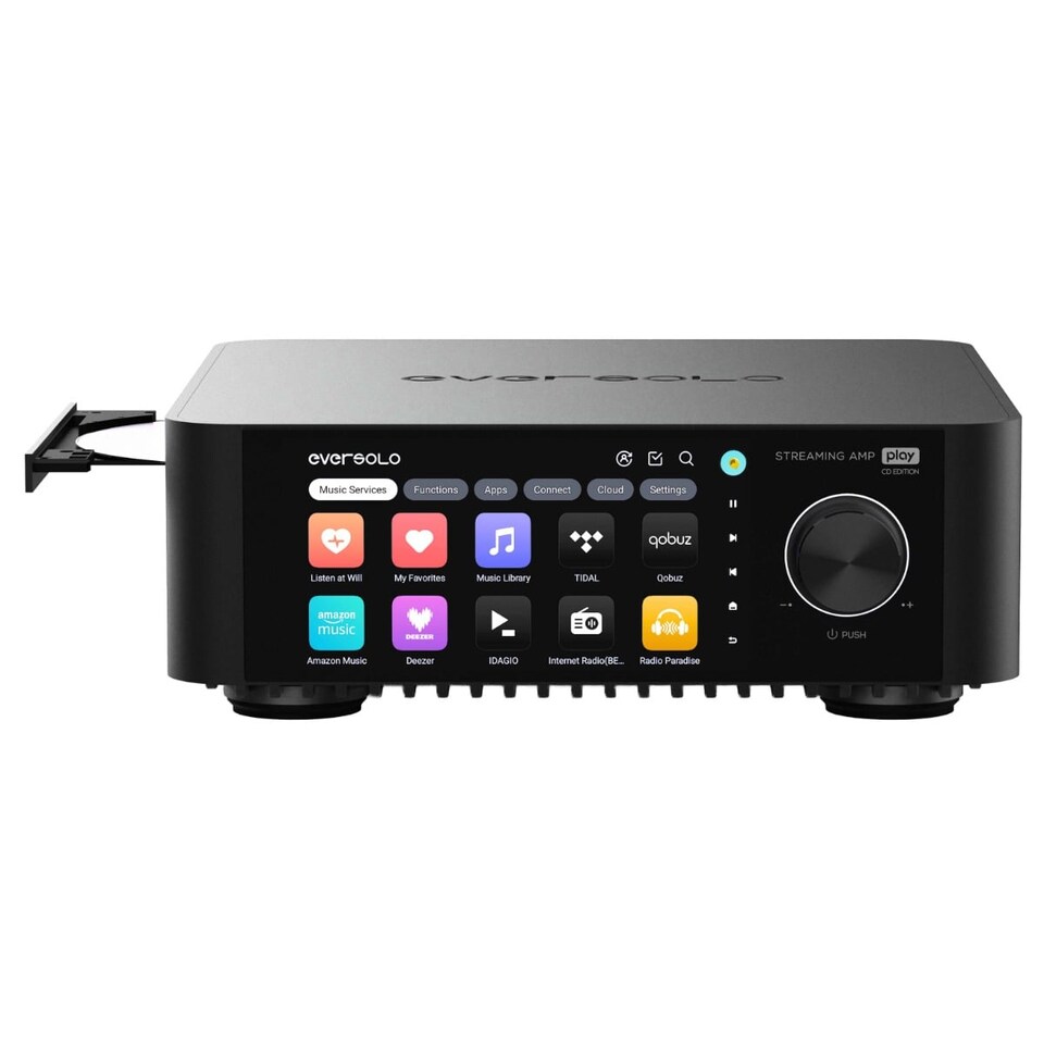 image 1 of Eversolo Play CD integrated streaming amplifier - Black