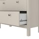 image 8 of Madrid China Cabinet 2 Glass Doors with 3 Drawers in Cashmere N/A