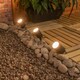 image 3 of ValueLights Pack of 3 Smart RGB Outdoor Ground Light IP65